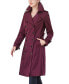 Фото #3 товара Women's Emma Water Resistant Hooded Trench Coat