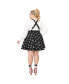 ფოტო #2 პროდუქტის Plus Size Brionne Pinafore Skirt