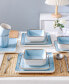 Esmeralda 32 Piece Dinnerware Set, Service for 8