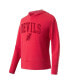 Women's Red New Jersey Devils Volley Pullover Hoodie