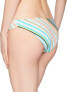 Bikini Lab Women's 173547 Hipster Bikini Bottom Swimwear Multi Color Size M