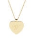 ფოტო #22 პროდუქტის Isabel Initial Heart Gold-Plated Pendant Necklace