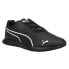 Фото #2 товара Puma Ella Lace Up Womens Black Sneakers Casual Shoes 193919-02