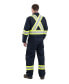 ფოტო #2 პროდუქტის Men's Short Safety Striped Unlined Coverall