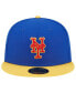 Men's Royal, Yellow New York Mets Empire 59FIFTY Fitted Hat