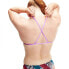 Фото #2 товара SPEEDO Allover Digital Cross Back Crop Top Bikini Top