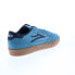 Фото #16 товара Lakai Cambridge MS4220252A00 Mens Blue Suede Skate Inspired Sneakers Shoes