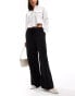 Фото #1 товара ASOS DESIGN satin pull on trouser in black