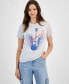 ფოტო #1 პროდუქტის Juniors' Nashville Graphic T-Shirt