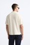 VERTICAL TEXTURED POLO SHIRT