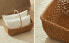 Фото #2 товара Woven rattan basket with handle