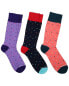 Фото #1 товара Unsimply Stitched Set Of 3 Crew Sock Men's