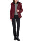 Фото #9 товара Women's Faux-Fur-Trim Hooded Packable Puffer Coat