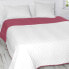 Reversible Bedspread HappyFriday Basic Arista White Magenta 270 x 260 cm