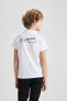 Фото #3 товара Erkek Çocuk T-shirt B6939a8/wt34 Whıte