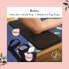 June & Juniper Travel Yoga Mat Foldable Lightweight - Thin Lightweight Non-Slip Travel Yoga Mat Eco