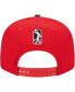 Фото #3 товара Men's Red Memphis Hustle On The Court 2023/24 NBA G League Draft 9FIFTY Snapback Hat
