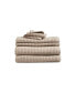 Полотенце DKNY Quick Dry 6 штук Бежевый, Washcloth Set - фото #1