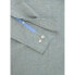 HACKETT Melange Texture long sleeve shirt