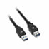Фото #1 товара USB-кабель V7 V7U3.0EXT-2M-BLK-1E USB A Чёрный