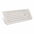 Keyboard NGS NGS-KEYBOARD-0284 White Spanish Qwerty QWERTY