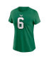 ფოტო #2 პროდუქტის Women's DeVonta Smith Kelly Green Philadelphia Eagles Player Name and Number T-shirt