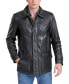 Men Hunter Leather Coat - Tall