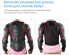 Фото #17 товара Body Protection Motorcycle Jacket Guard, Motorcycle Motorcross Armour, Racing Clothing, Protection Gear