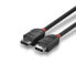 Фото #10 товара Lindy 1m DisplayPort 1.2 Cable - Black Line - 1 m - DisplayPort - DisplayPort - Male - Male - 4096 x 2160 pixels