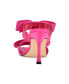 ფოტო #3 პროდუქტის Women's Yoloh Square Toe Tapered Heel Dress Sandals