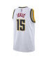 Фото #3 товара Men's and Women's Nikola Jokic White Denver Nuggets Swingman Jersey - Association Edition