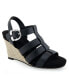 Фото #1 товара Women's Paige Buckle Strap Wedge