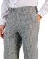 Фото #5 товара Men's Slim-Fit Plaid Wool Suit Separate Pants