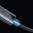 Фото #9 товара Kabel przewód USB - USB-C do ładowania i transmisji danych 3A 2m niebieski