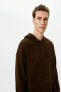 Фото #2 товара Kahverengi Erkek Sweatshirt 4WAM70487MK