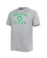 Фото #3 товара Футболка для мужчин Profile серого цвета с логотипом Boston Celtics Heart and Soul("{\"name\" : \"t-shirt\"})