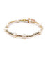 ფოტო #1 პროდუქტის Non-Tarnishing Gold filled, 3mm Gold Ball and Freshwater Pearl Stretch Bracelet