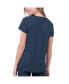 Фото #2 товара Women's Heathered Navy Dallas Cowboys Main Game T-shirt