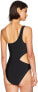 Seafolly Women's 174387 80's Flashback Shoulder One Piece Swimsuit Size 12