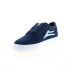 Фото #5 товара Lakai Griffin MS1240227A00 Mens Blue Suede Skate Inspired Sneakers Shoes