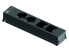 Фото #1 товара Удлинитель BACHMANN 916.0601 - 0.1 m - 2 AC outlet(s) - Plastic - Black - 1 pc(s)