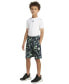 ფოტო #4 პროდუქტის Big Boys AEROREADY Elastic-Waist Printed Pebble Camo Shorts