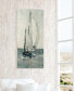 Фото #7 товара "Gray Seas Ii" Fine Giclee Printed Directly on Hand Finished Ash Wood Wall Art, 48" x 24" x 1.5"