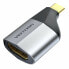 Фото #1 товара Адаптер HDMI-USB C Vention TCAH0 Black/Gray 1 шт 3840 x 2160 px