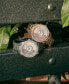 ფოტო #5 პროდუქტის Women's Preston Carnation Gold-Tone Bracelet Tea Rose Watch 36mm