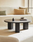 Limestone table limited edition Черный, 90 x 35 x 90 cm - фото #6