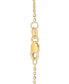 ფოტო #4 პროდუქტის Polished Bar 18" Pendant Necklace in 14k Gold