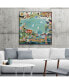 Фото #4 товара 30" x 30" Abstract Marina IV Art Block Framed Canvas