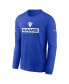 Men's Royal Los Angeles Rams Sideline Performance Long Sleeve T-Shirt