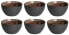 Фото #1 товара Kommen Dark Brown 6er Set